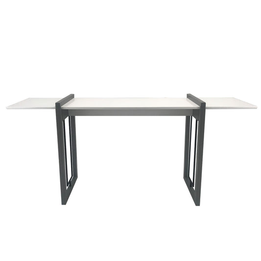 RIO Satin White Console Table