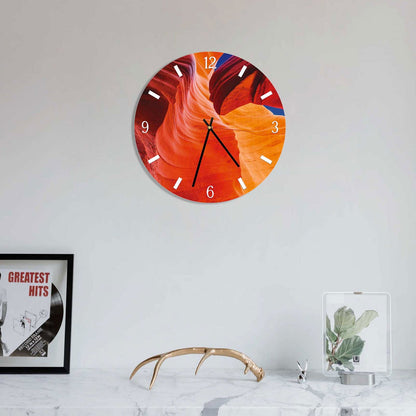 ASTON Antelope Round Acrylic Wall Clock