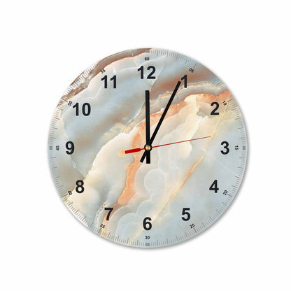 ARIEL Soft Marble Acrylic Wall Clock