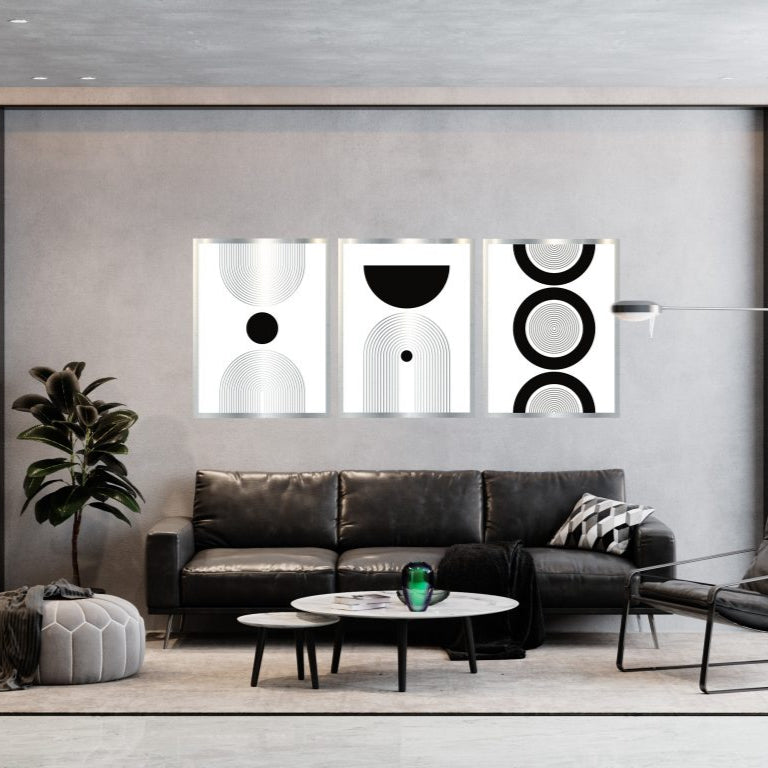 PALC-68 APOLO Modern Design Acrylic Mirror Prints
