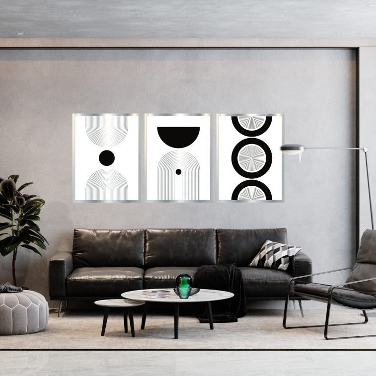 PALC-68 APOLO Modern Design Acrylic Mirror Prints