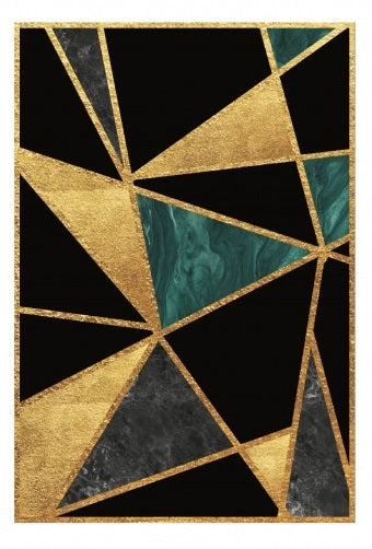 PALC-69 ARES Abstract Geometric Acrylic Mirror Prints