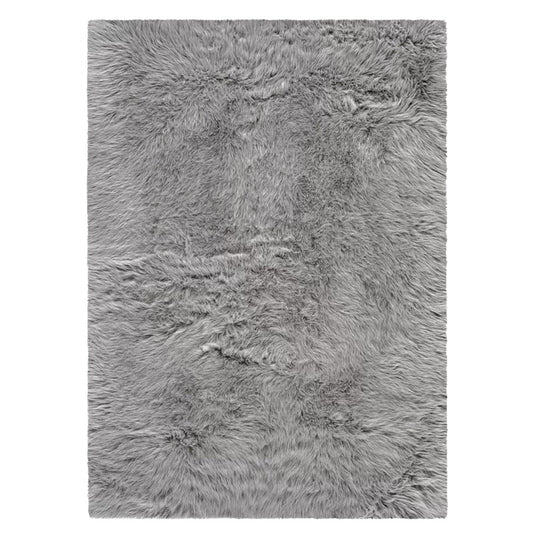 ASHER Soft Shaggy Rug Gray