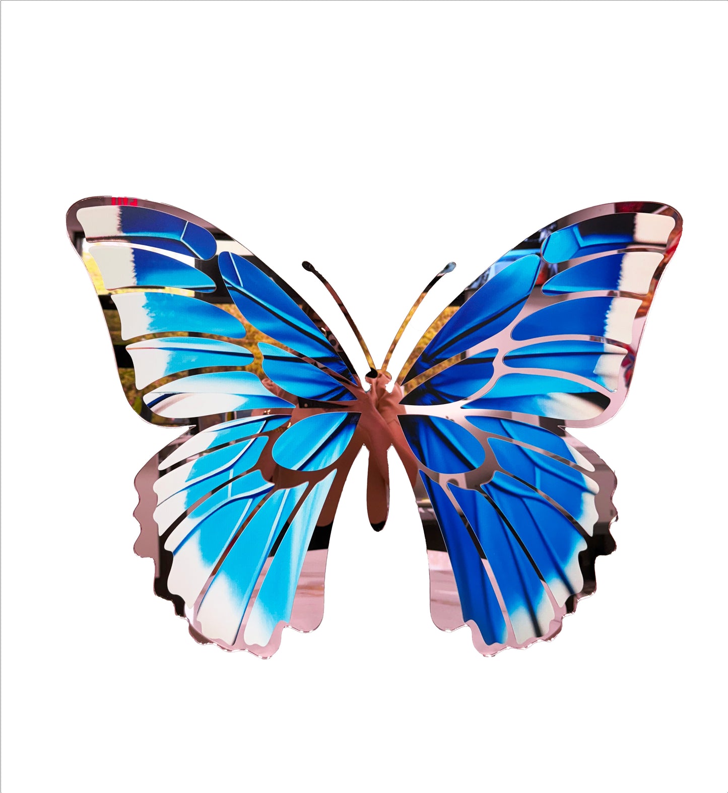 B-10 BUTTERFLY MIRROR DECOR