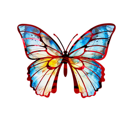 B-10 BUTTERFLY MIRROR DECOR