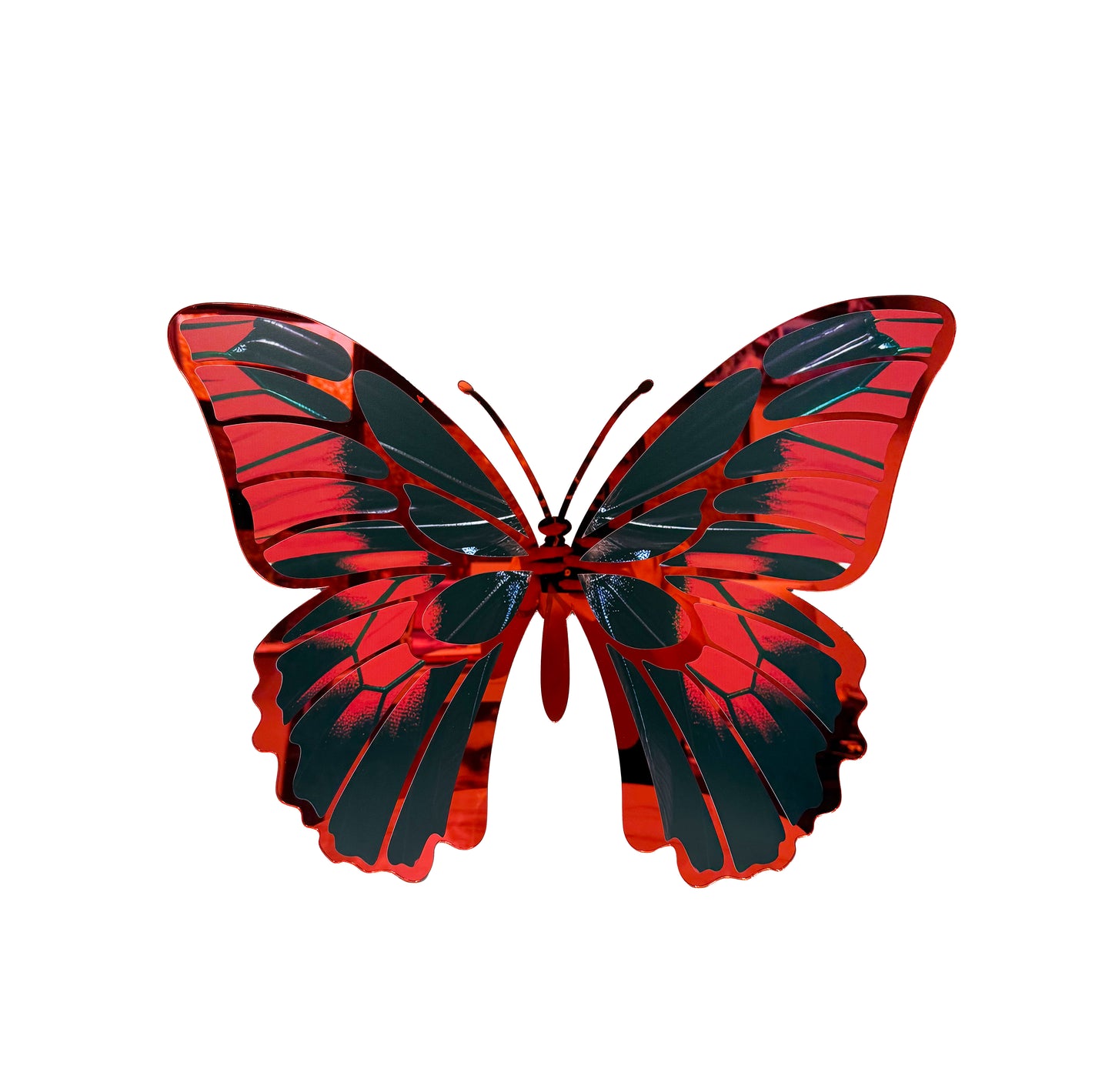B-10 BUTTERFLY MIRROR DECOR