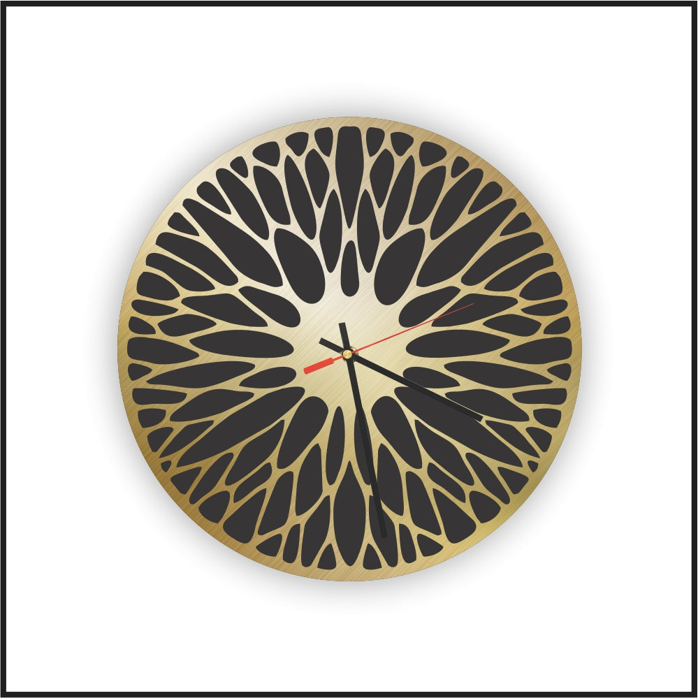 DYLAN Shape Acrylic Mirror Art Wall Clock