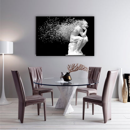 HOMME Thinking Man Modern Wall Art TG