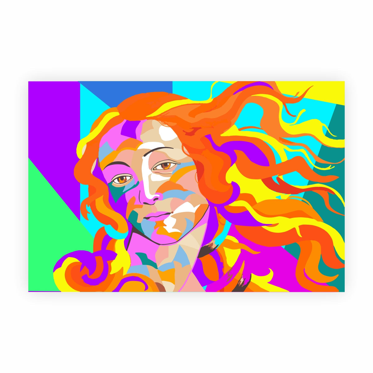 APHRODITE Birth of Venus Pop Modern Acrylic Wall Art – GrakoDesign