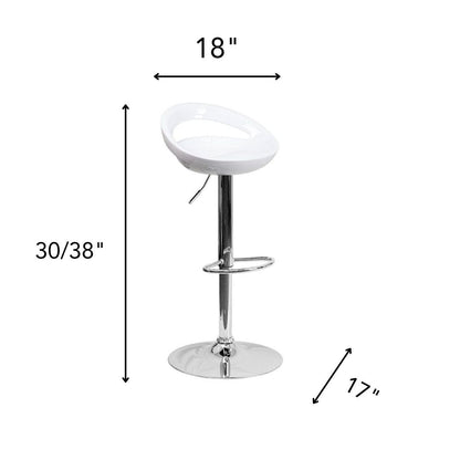 BENU Adjustable Barstool with Footrest