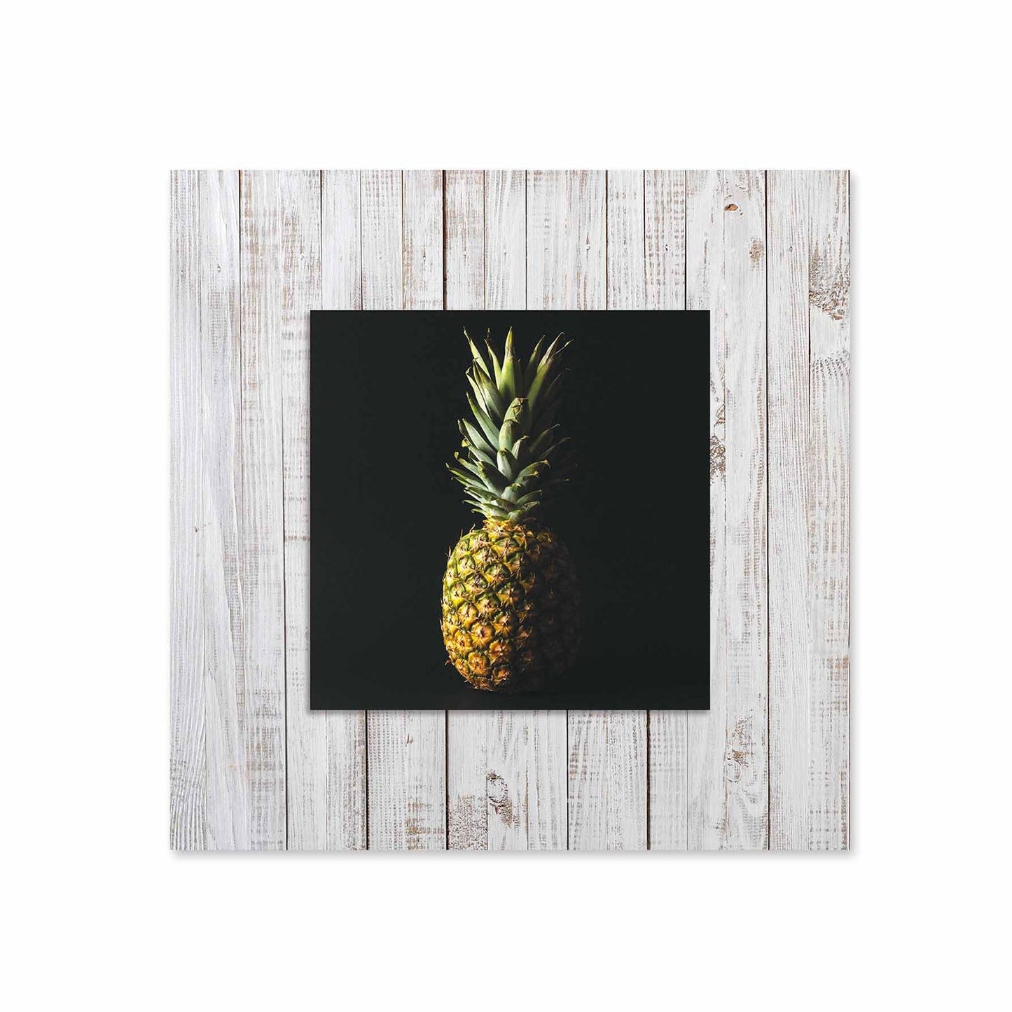 LORAN Pineapple with Background Fine Acrylic Wall Art