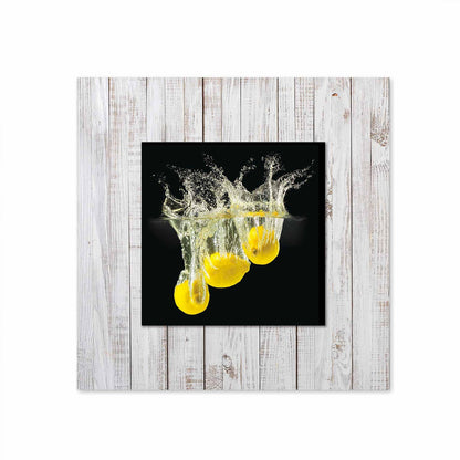 PYLOR Lemon with Background Miniature Fine Wall Art TG