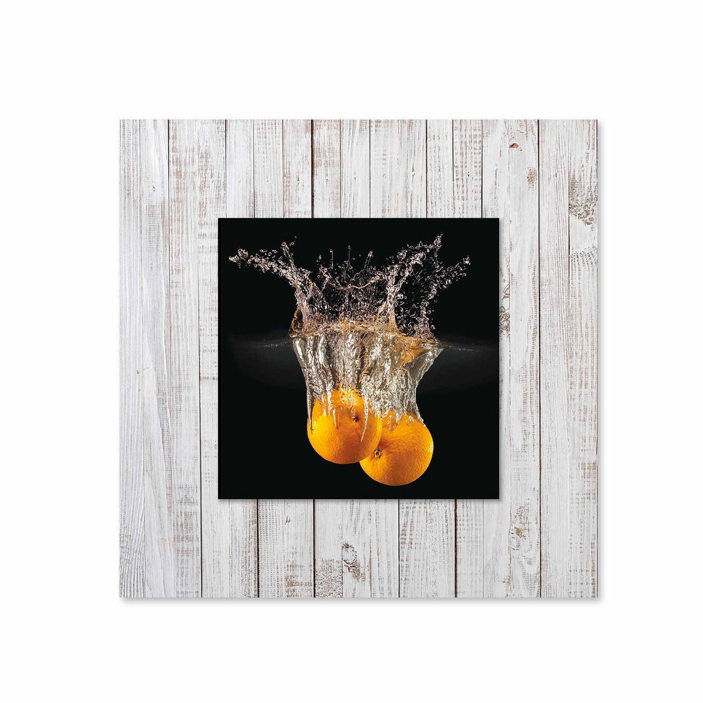 VEXOR Orange with Background Fine Acrylic Wall Art