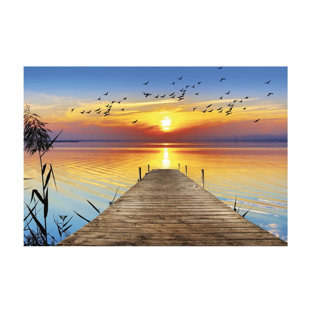 AURORA Radiant Dawn's Vibrant Modern Wall Art TG