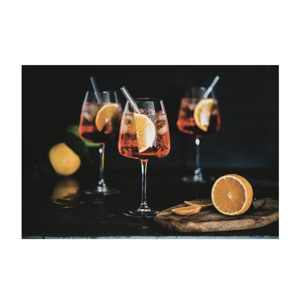 APEROL Cocktail Drink Modern Wall Art TG