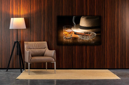 CUBAN Rum and Cigar Modern Acrylic Wall Art