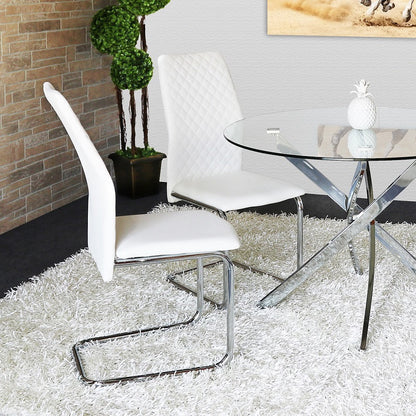 PALERMO White Dining Chair