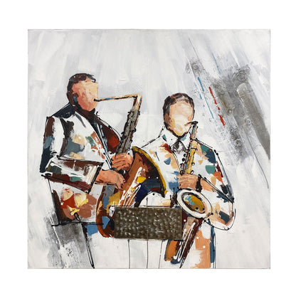 MUSICIANS Aluminum Canvas