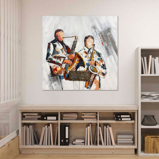 MUSICIANS Aluminum Canvas