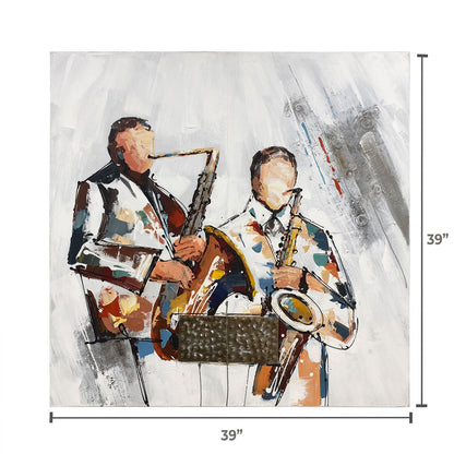 MUSICIANS Aluminum Canvas