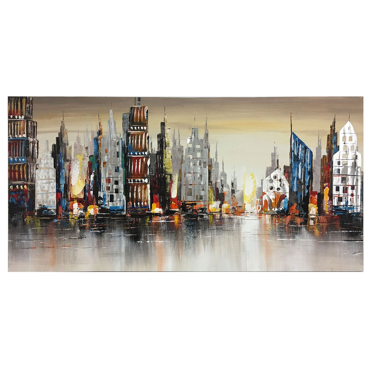 3D ALUMINUM CANVAS City Landscape