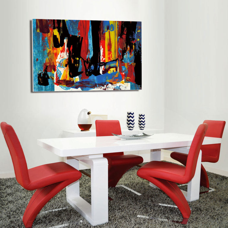 CRUZ Abstract Paint Acrylic Wall Art Print