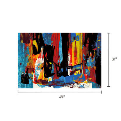 CRUZ Abstract Paint Wall Art Print TG