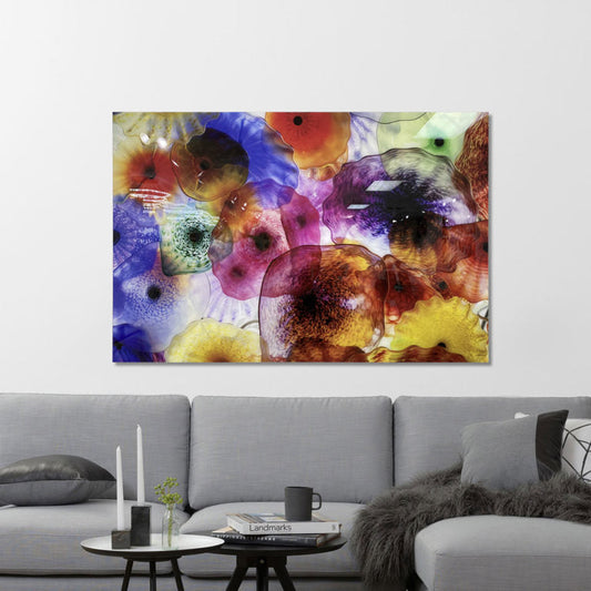 JELLYFISH Glowing in the Dark Acrylic Wall Art Print