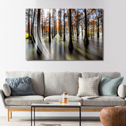 GWEN Forest Trees Wall Art Print TG