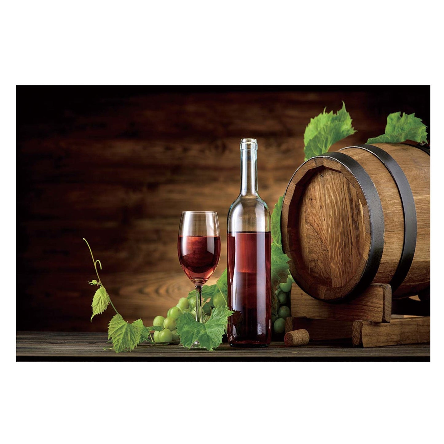 BECK Grape & Wine Wall Art Print TG