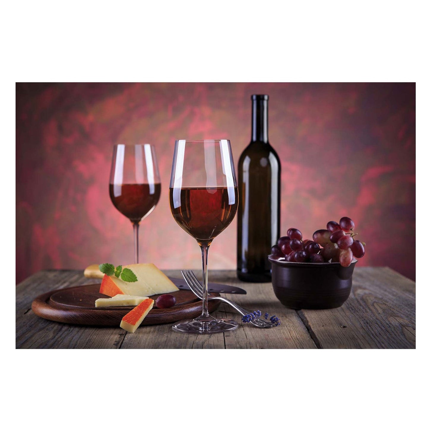 JOSS Wine & Cheese Wall Art Print TG