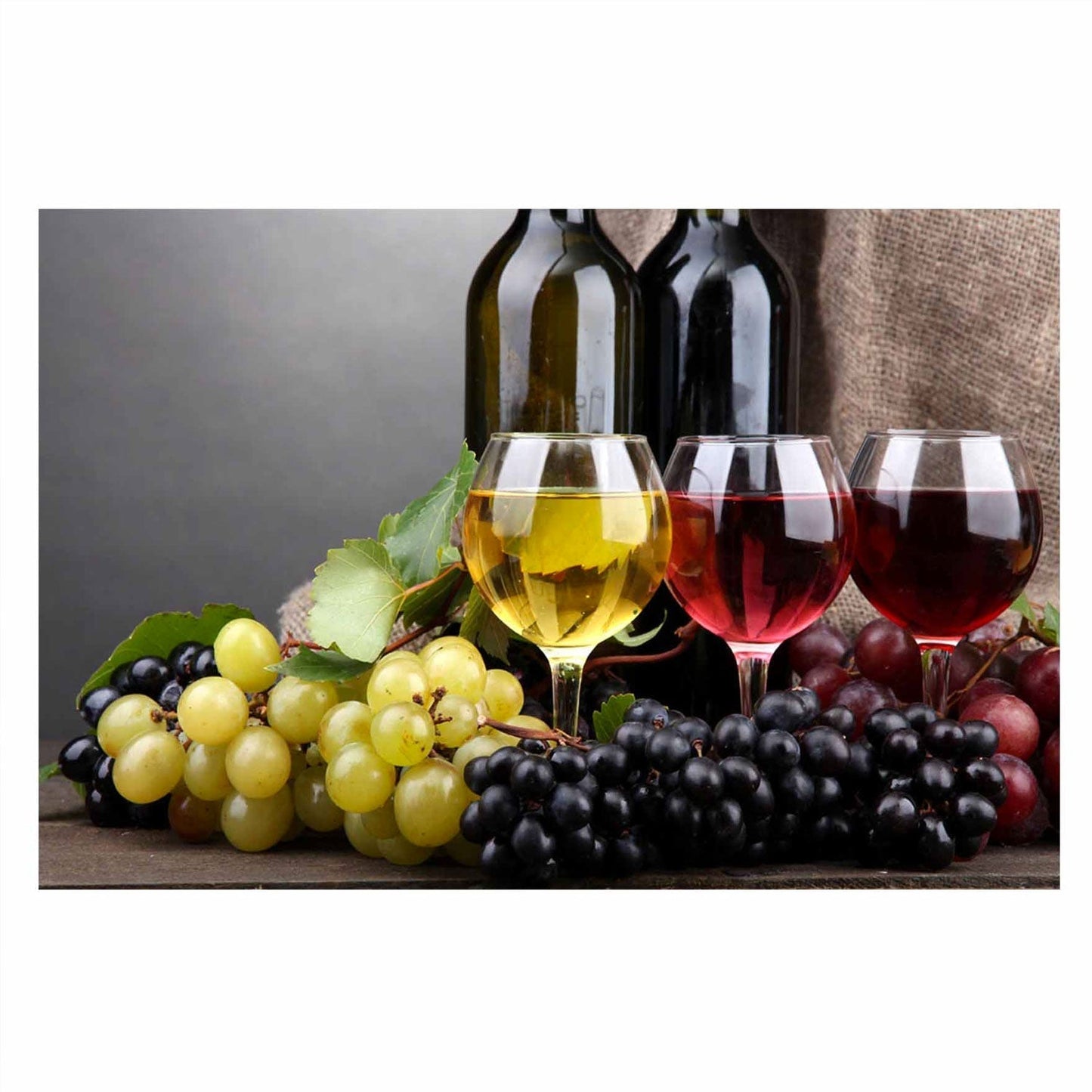 DEGUSTATION Wine Country Elegance Modern Acrylic Wall Art