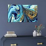 TIDAL Abstract Fusion Modern Acrylic Wall Art