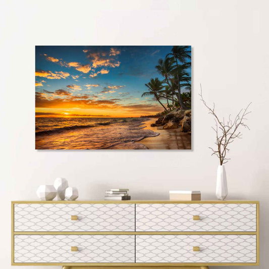 EDEN Beachfront Paradise Modern Wall Art