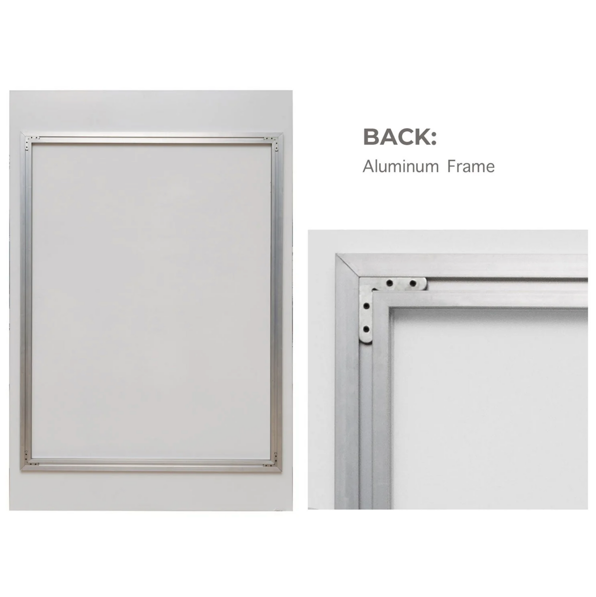 SULC-27 LETO White Rose With Golden Edge Modern Acrylic Wall Art ...