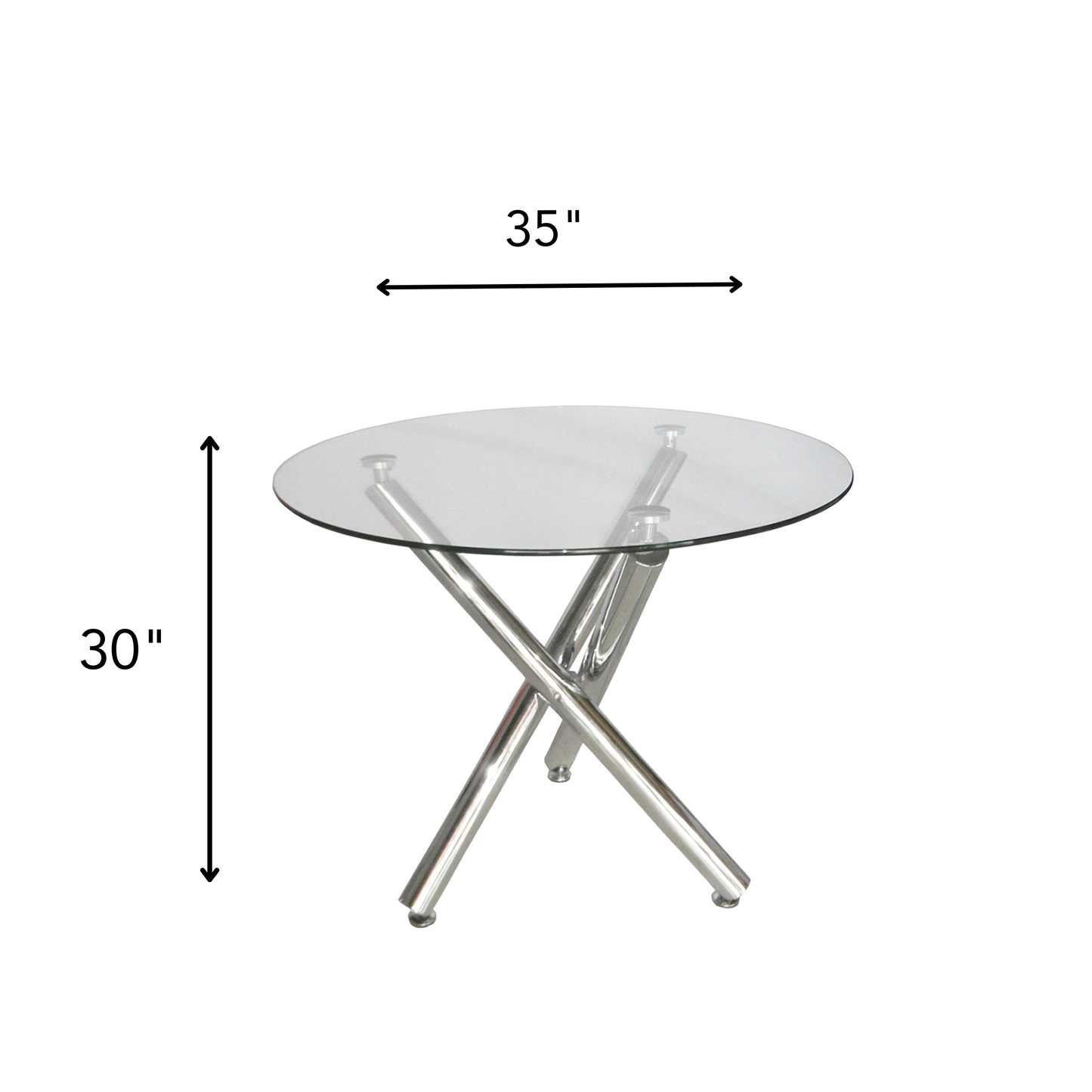 AMY Round Dining Table 35"