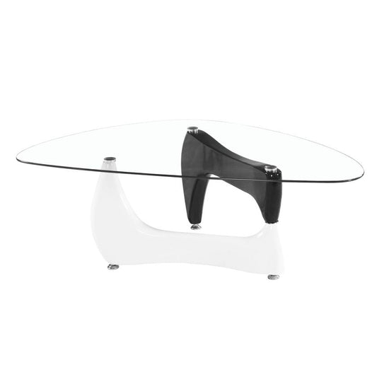 CAMILA Black and White Coffee Table