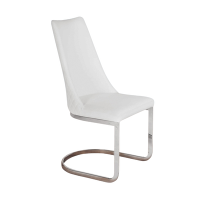 CHICAGO White PU Dining Chair