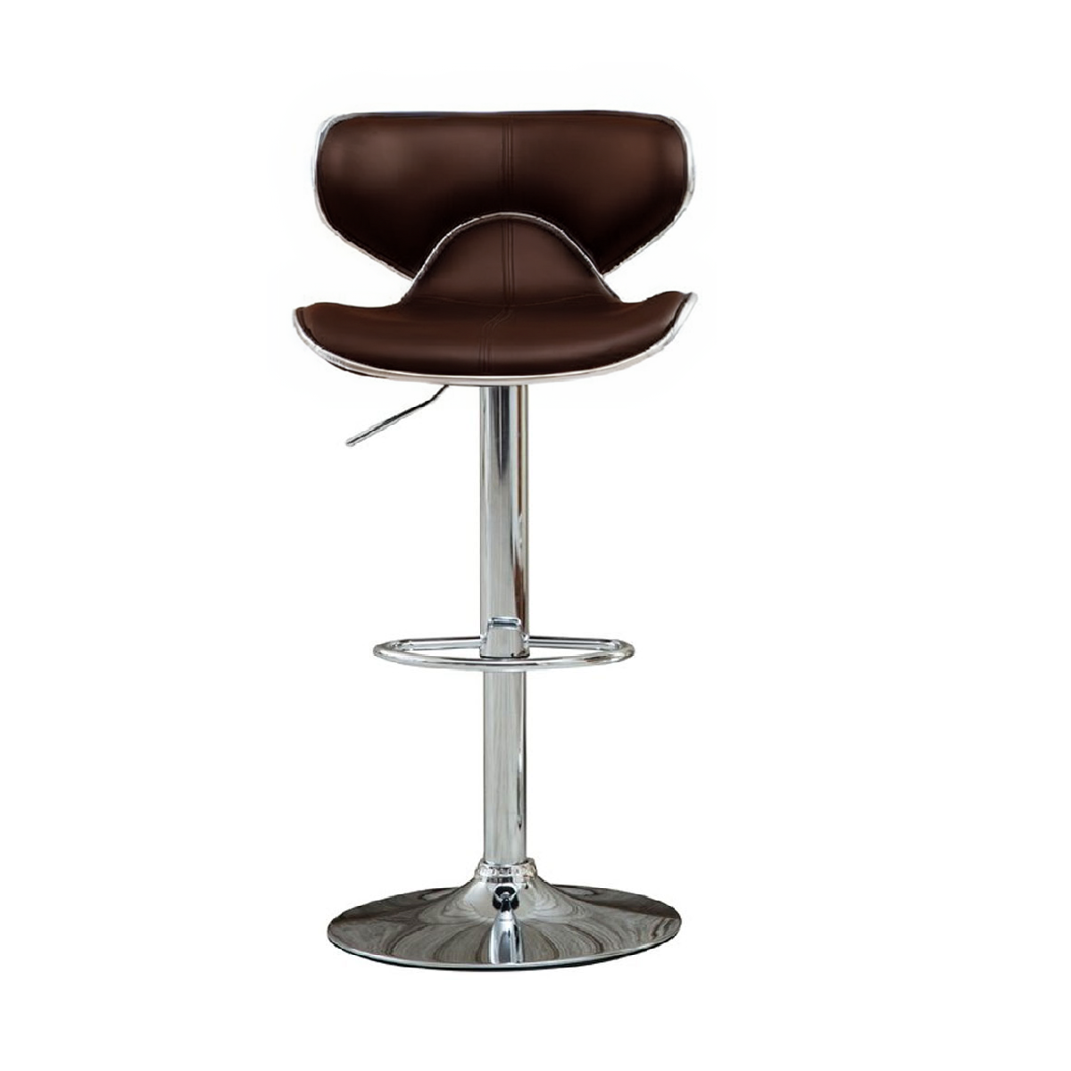 ALAN Adjustable Barstool Dark Brown