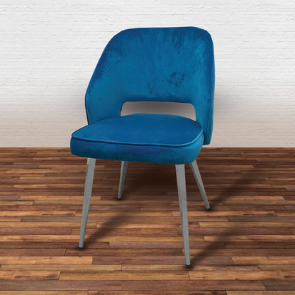 BLUE Velvet Dining Chair