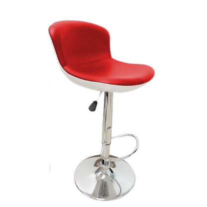 LUXEMBURG Adjustable Bar Stool Red