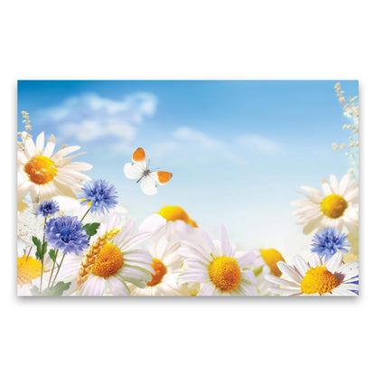 DAISY Delicate Floral Modern Acrylic Wall Art