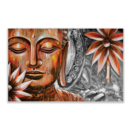 ZEN Serene Buddha Modern Acrylic Wall Art