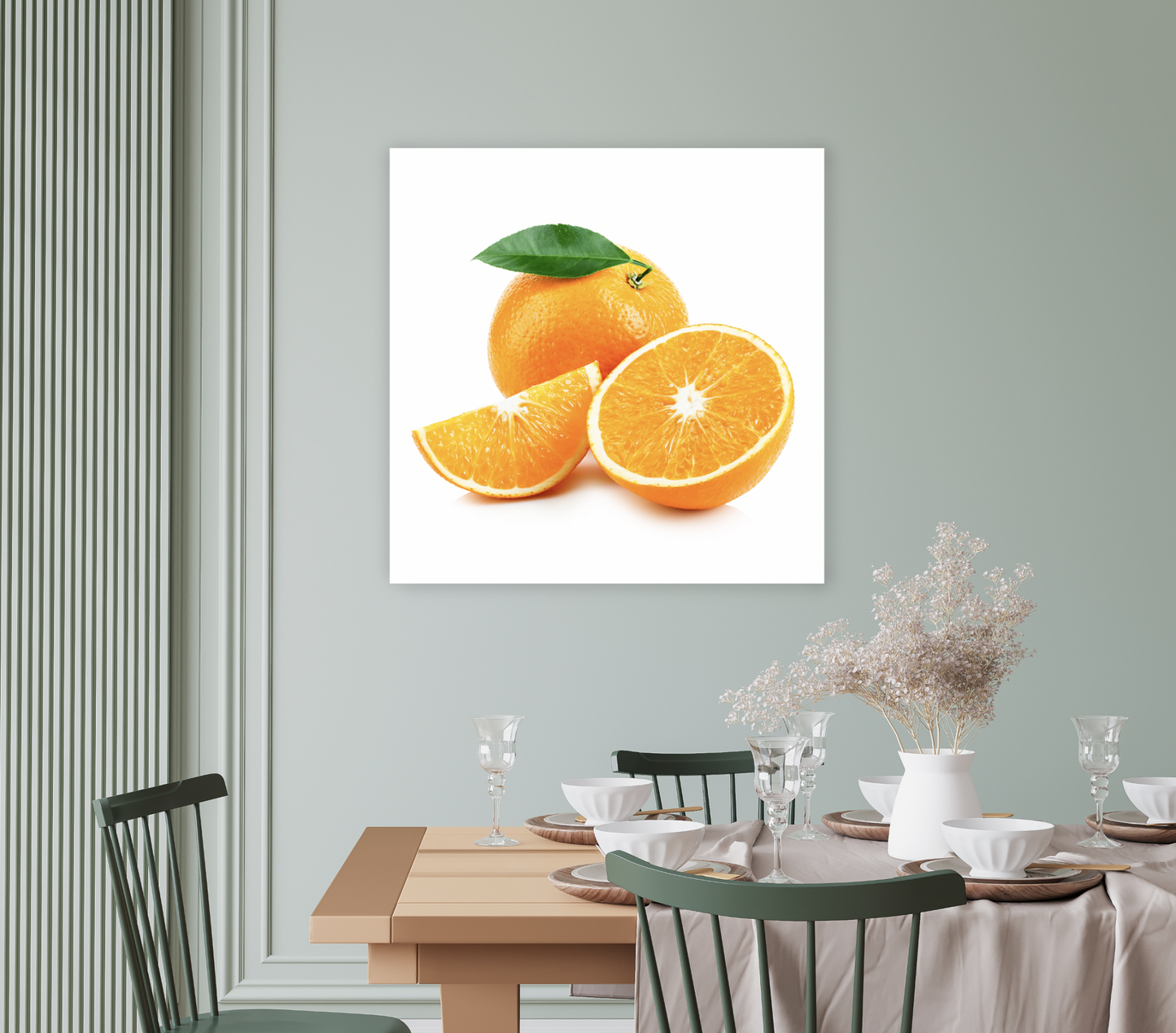 ORANGES Kitchen or Dining Acrylic Print