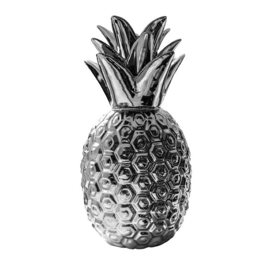 PINEAPPLE Ceramic Silver Home Decor