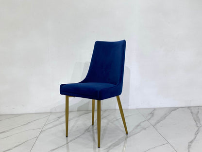 BEST Blue Velvet Dining Chair