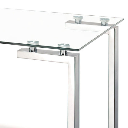 TURIN Tempered Glass Top Dining Table